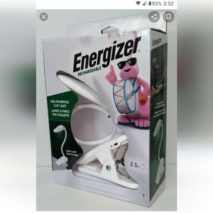 Energizer Rechargeable Multipurpose Desk Clip Light